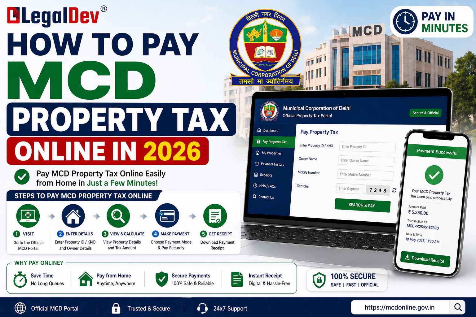 MCD Property Tax 2026